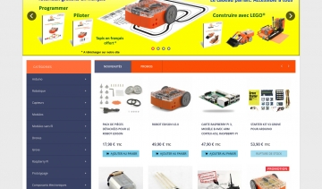 Dirobots.com d’intelligents robots Arduino aux meilleurs prix