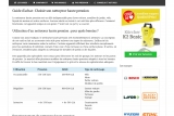 Guide haute pression, guide web des nettoyeurs haute pression