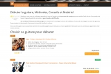 LE MANCHE DE GUITARE, le site du guitariste débutant