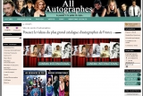 vente en ligne d'autographes de grandes stars