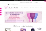 Raniania.fr, le plus grand choix de coupes menstruelles et protections périodiques alternatives