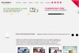 Page d'accueil du site de Shakebiz, l'agence digitale spécialisée mobile