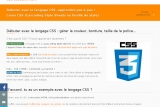 Apprendre le langage CSS rapidement