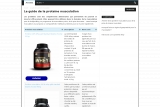 Protéine-musculation, le guide de la poudre protéinée