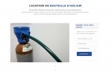 Location Hélium, service pour les professionnels