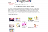 1001-carteanniversaire, de belles cartes d'anniversaire virtuelles