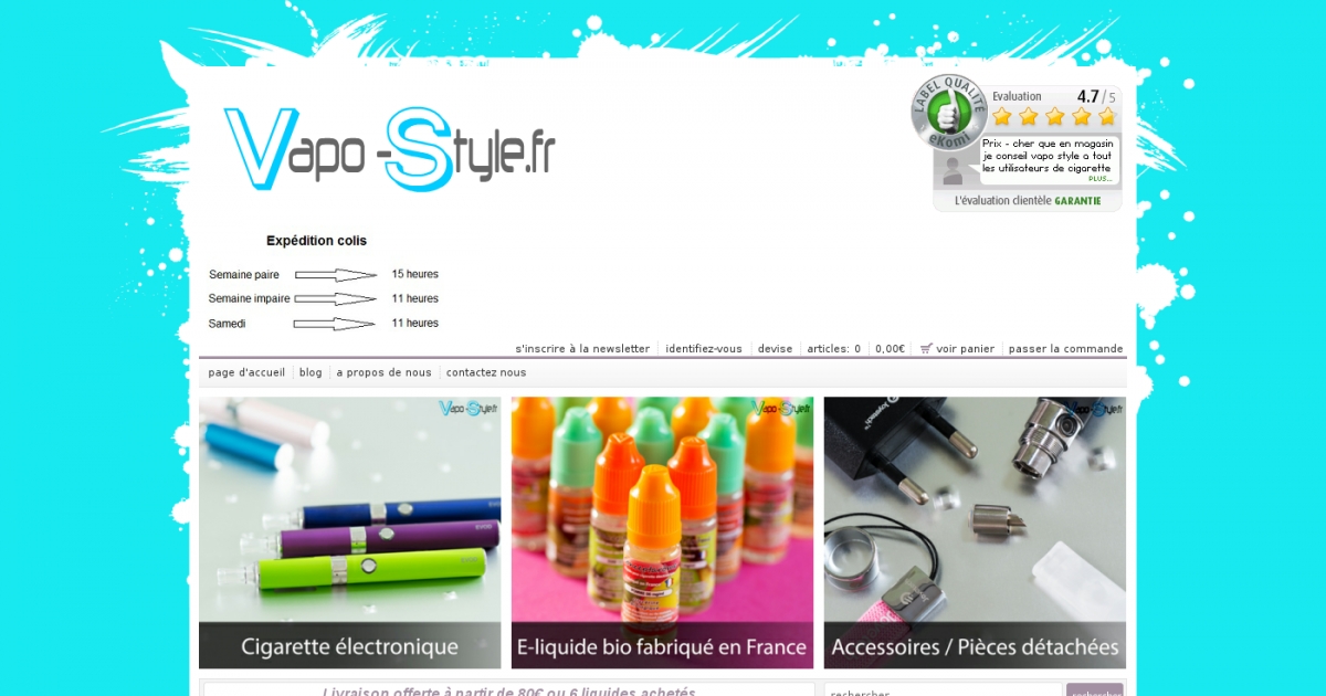 Vapo-style.fr, adresse et avis sur Le Bottin
