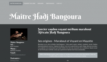 Hadj Bangoura, voyant médium sis en Mayotte
