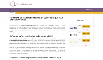 Terminal de Paiement, le guide pour acquérir un terminal de paiement mobile