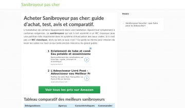 Sani Broyeur Infos, guide sur les broyeurs sanitaires