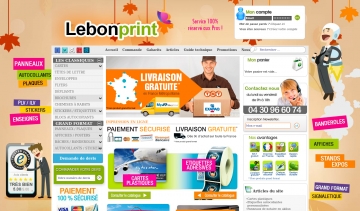 Lebonprint, imprimerie en ligne grand format