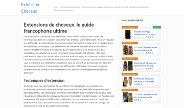 Extensions Cheveux, guide pour choisir les meilleures extensions