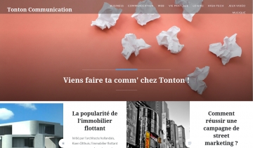 Tonton communication, un site internet qui vous amène à la découverte de l’actualité