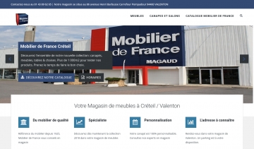 Mobilier de France, vos canapés et salons de qualité