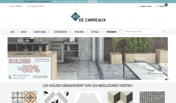 As de Carreaux : votre boutique en ligne de carrelage