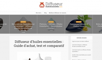 Diffuseur des huiles essentielles, site d’information sur les diffuseurs des huiles essentielles