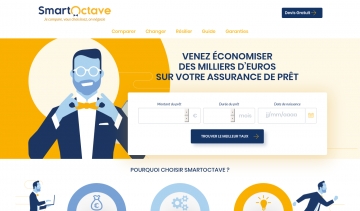 Smart Octave, devis et renégociation d’assurance emprunteur