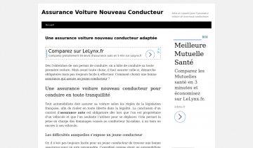 Assurance Voiture Nouveau Conducteur, blog de conseils et astuces