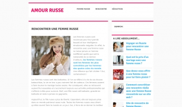 Amour Russe, guide web pour trouver l'amour avec une femme russe