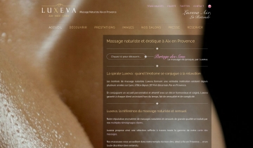 Luxeva, un bon massage naturiste Aix en Provence