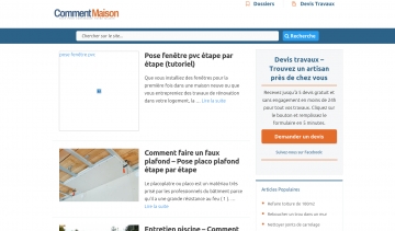 Comment Maison, guide sur les travaux BTP