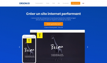 Orson, éditeur de sites internet