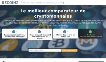 Recoinz, le guide de la cryptomonnaie en ligne