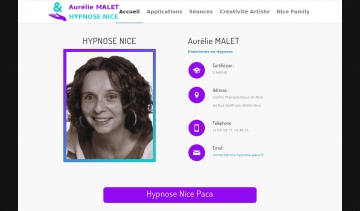 Aurélie MALET, praticienne en hypnose à Nice