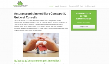 Assurancepretimmobilier.info, guide comparatif des meilleures assurances de prêt immobilier 