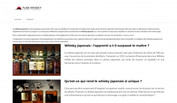 Vente en ligne de whisky japonais
