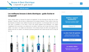 Brosse A Dent Electrique, meilleure sélection des brosses à dents électriques