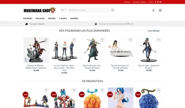 Mugiwara Shop, boutique en ligne One Piece