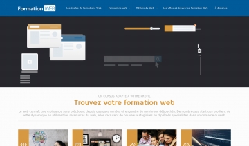 Formation Web, guide sur les métiers et formations du web