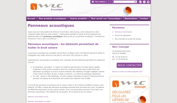 panneaux acoustiques WLC
