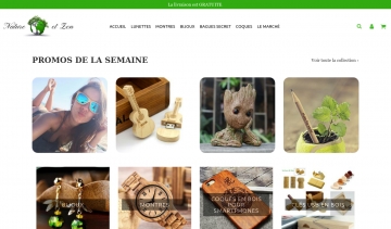 Nature et Zen, votre boutique en ligne de bijoux en bois