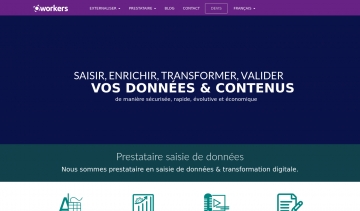 Oworkers, un prestataire en saisie de données expérimenté