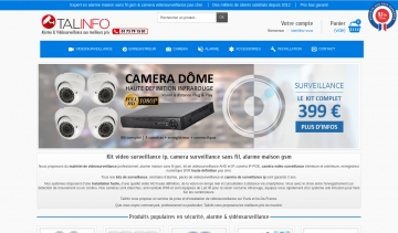 Systeme de videosurveillance et alarme pas cher