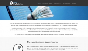 Pour tout savoir sur le badminton