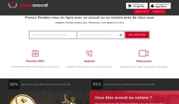 Appelavocat.fr, la solution rapide pour trouver un notaire ou un avocat