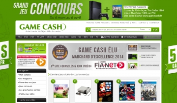 GameCash : achat de jeux vidéo 