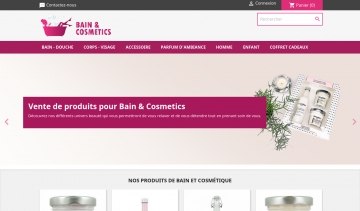 Bain et Cosmetics, vente de produits cosmetiques de qualité