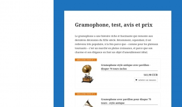 Gramophone.pro, test et comparatif des meilleurs gramophones