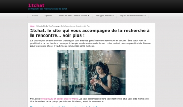 1Chat, votre guite de sites de rencontre