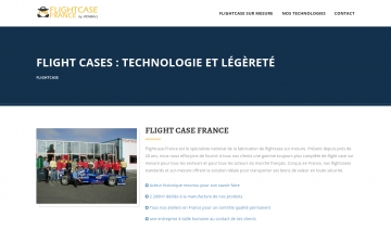 Flightcase-France, entreprise de conception et de fabrication des flightcases 