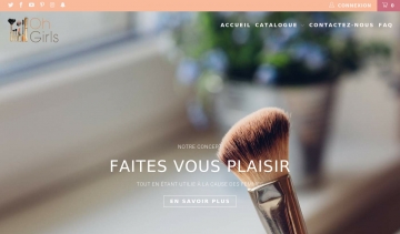 Oh Girls, vente en ligne de produits de beauté pour femmes