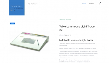 Tablette-lumineuse.com, la réponse à vos besoins d’achat de tablette lumineuse