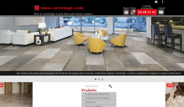 mon-carrelage.com : la boutique en ligne du carrelage à prix compétitif