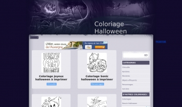 Coloriage Halloween : dessins gratuits à imprimer