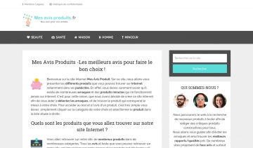 Mes Avis Produits, les meilleurs avis pour faire le bon choix des produits en ligne