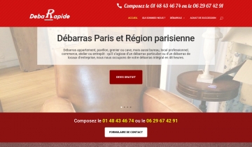 Débarapide :  Société des travaux de débarras rapide et express en région parisienne 